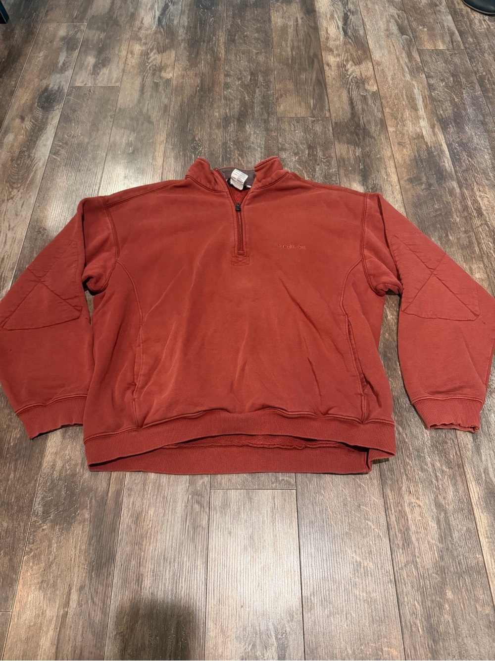 Columbia Men's Burnt Orange Quarter-Zip Pullover